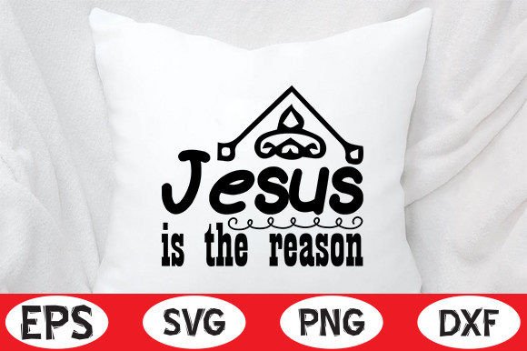 Christmas T Shirt Design, Jesus is the Font Review
