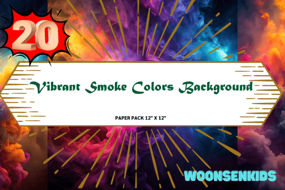 Exploring the Aesthetic and Practical Uses of Beautiful Vibrant Smoke Colors Background Watercolor Png Kdp Digital Paper