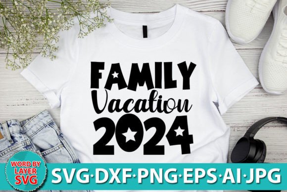 Family Vacation 2024 SVG Design: Turning Trip Memories Into Shareable Art