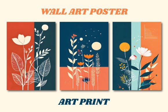 Floral Boho Modern Poster: A Display Font with Free Spirit