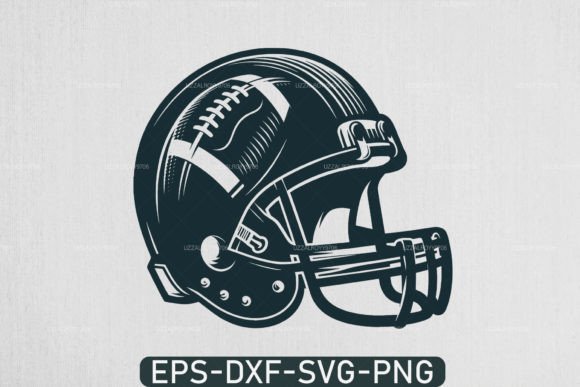 Football Helmet, Rugby & Super Bowl SVG Essentials