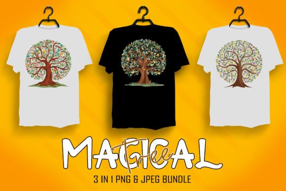 Free Magical Tree Clipart Illustration: A Practical Asset for Creative and Professional Workflows