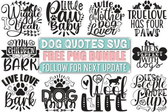 Free PNG Dog T-shirt Design Bundle