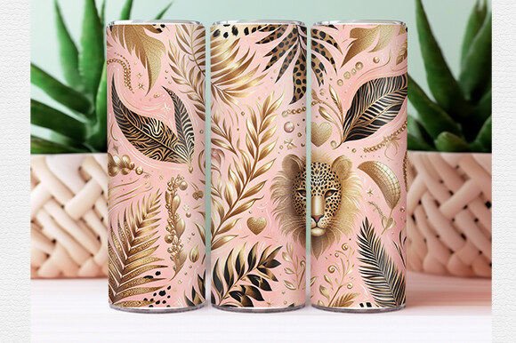 Leopard Tumbler Wrap