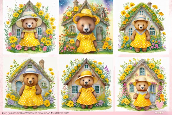 Little Bear in Her Floral House: Integrating Creative Process into Everyday Workflows