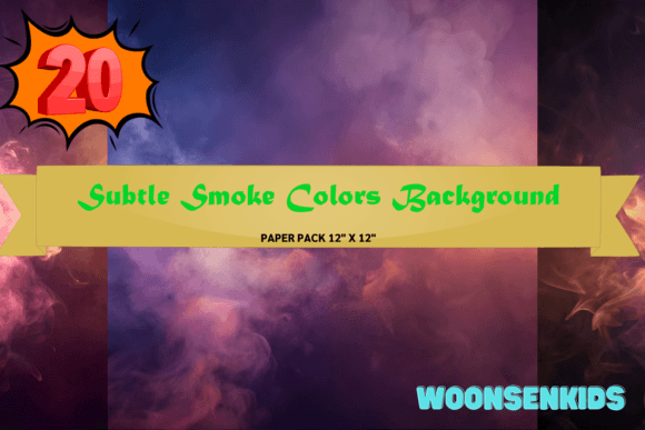 New Subtle Smoke Colors Background Watercolor Png Kdp Digital Paper: A Versatile Design Asset