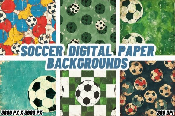 Practical Uses and Real Value of Soccer Digital Paper Backgrounds