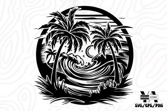 Summer SVG Beach SVG Beach Life SVG: A Creative Exploration of Digital Art and Design
