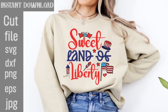 Sweet Land of Liberty SVG Cut File: A Designer's Essential