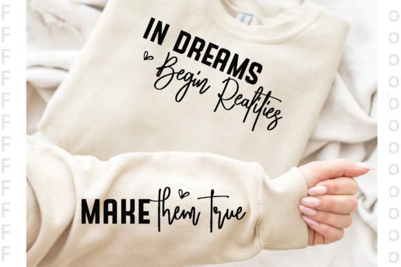 The In Dreams Begin Realities Sleeve T-Shirt: More Than a Garment, a Mindset