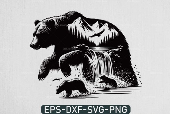 The Walking Grizzly Bear SVG: Crafting Authentic Wildlife Art for Modern Creators and Businesses
