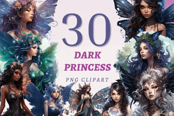 Unlocking Creative Possibilities with the Dark Princess PNG Bundle