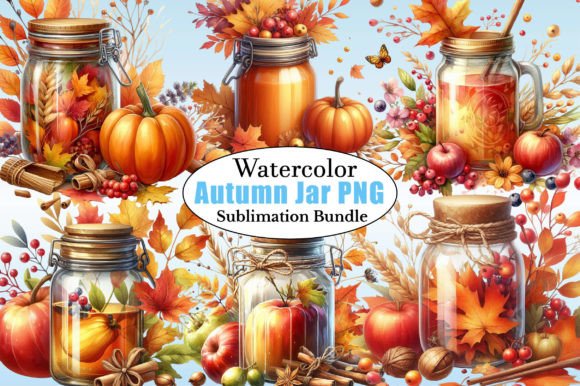 Using Watercolor Autumn Jar PNG Clipart with Purpose and Strategy