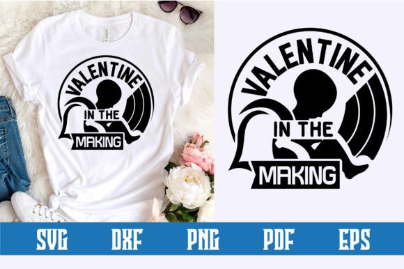 Valentine in the Making Svg Design